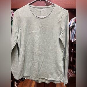 LL Bean XS Sage Green Long Sleeve Shirt